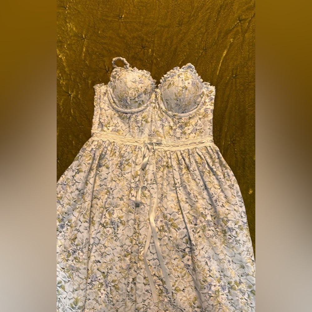 ✨For Love & Lemons Cecelia Maxi Dress M✨ - Picture 8 of 12